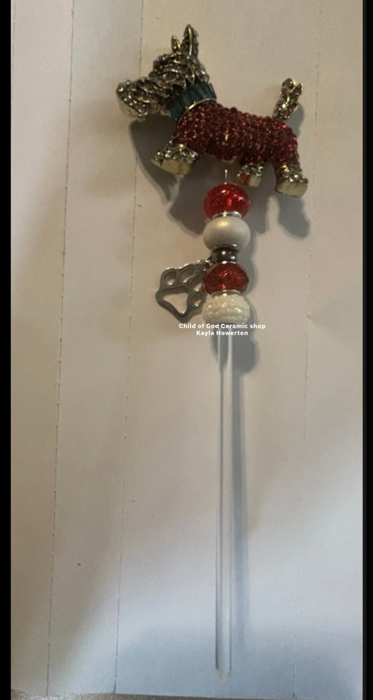 Scotty dog tree topper