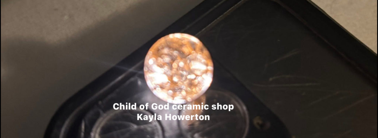 Rose gold glass cracked marbles