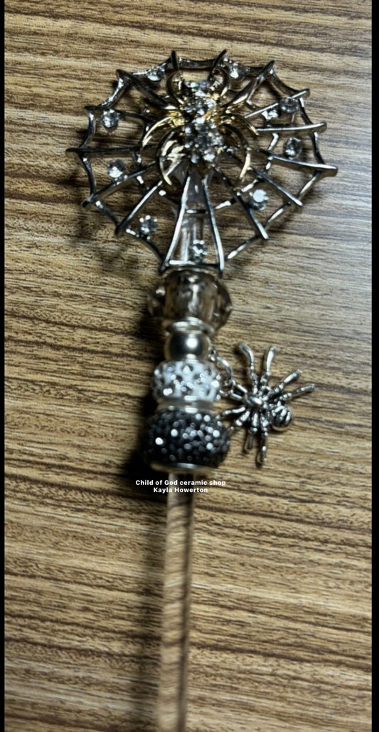 Spider web tree topper