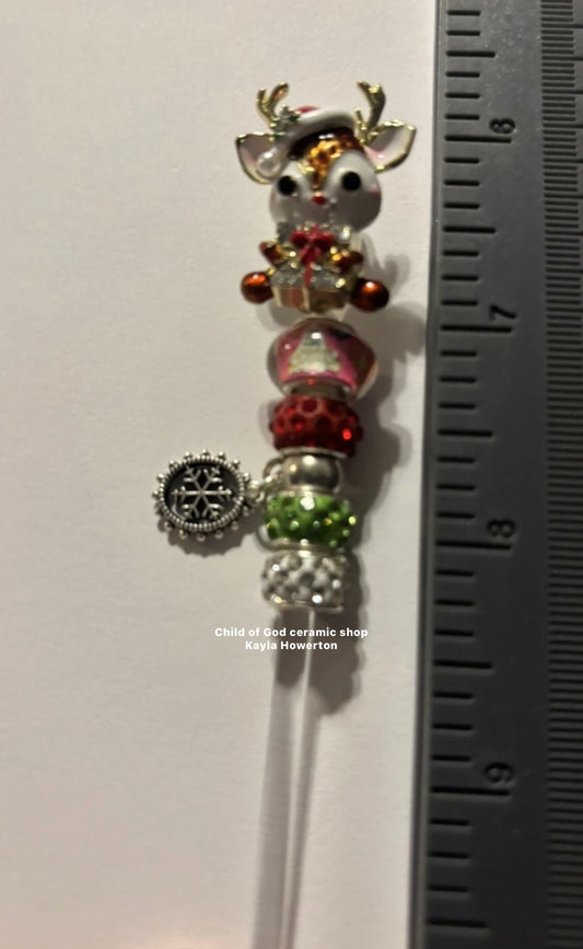 Reindeer tree topper